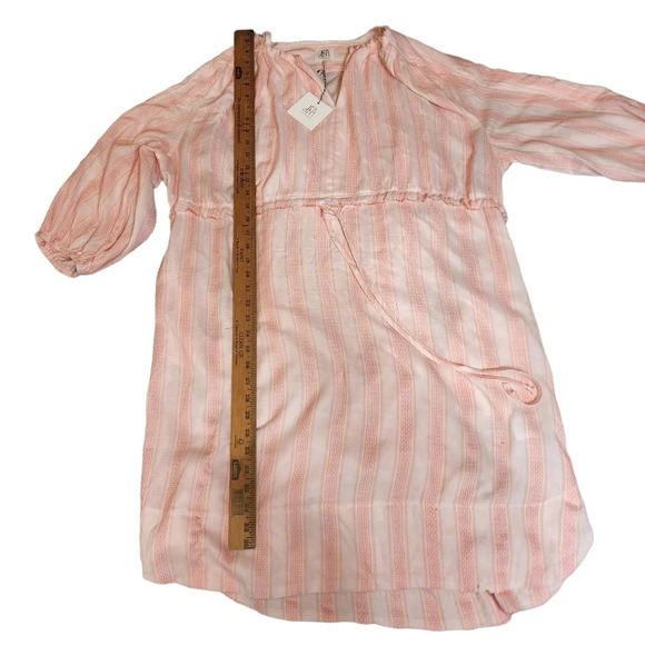 NWT dRA Pink Stripe Oversized flowy dress Viscose Size Medium - Picture 14 of 16